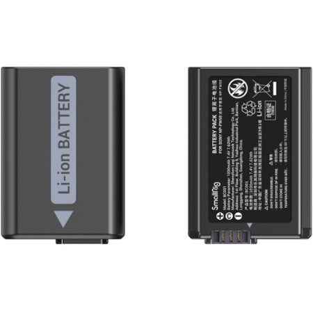 SmallRig 3818 - zestaw ładowarki i dwóch akumulatorów Sony NP-FW50 - szczegóły akumulatora